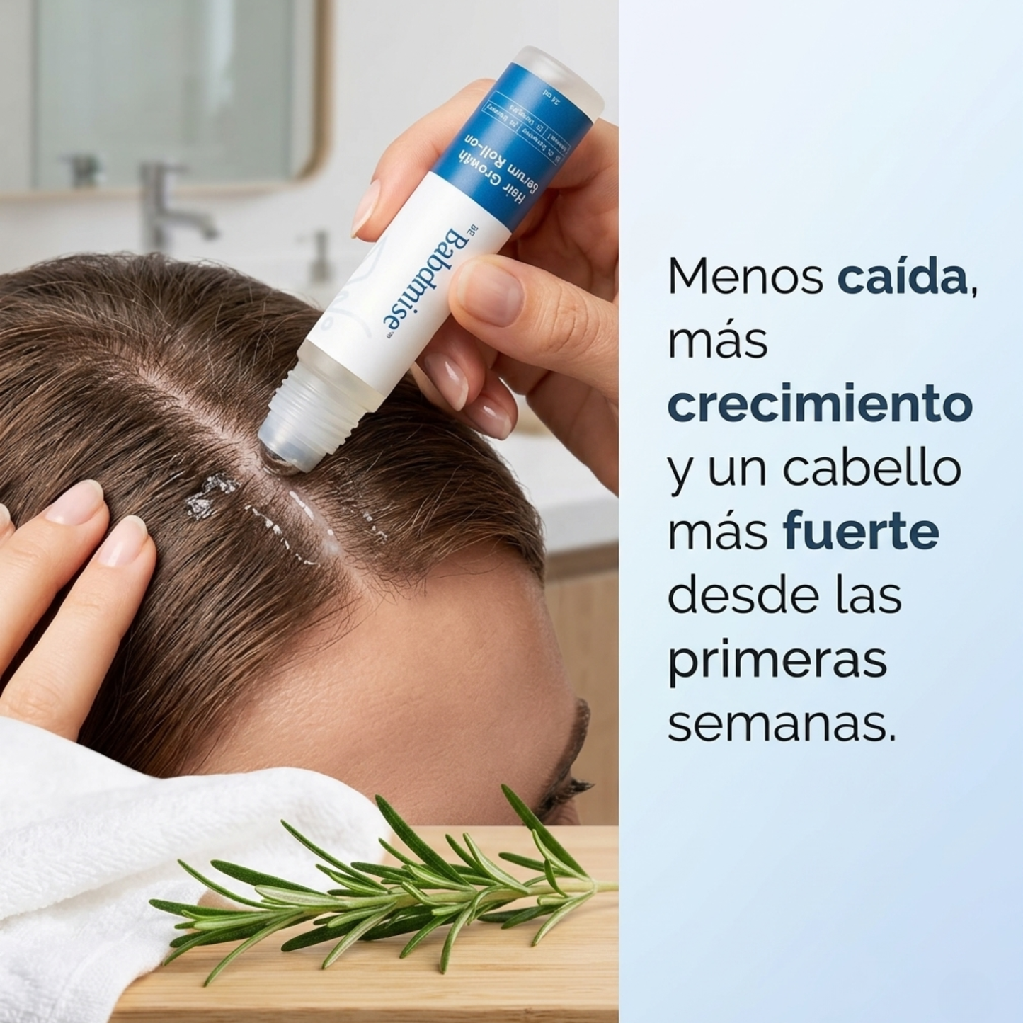 Badmise Sérum Capilar: Multiplica el Volumen de tu Cabello desde la Raíz.