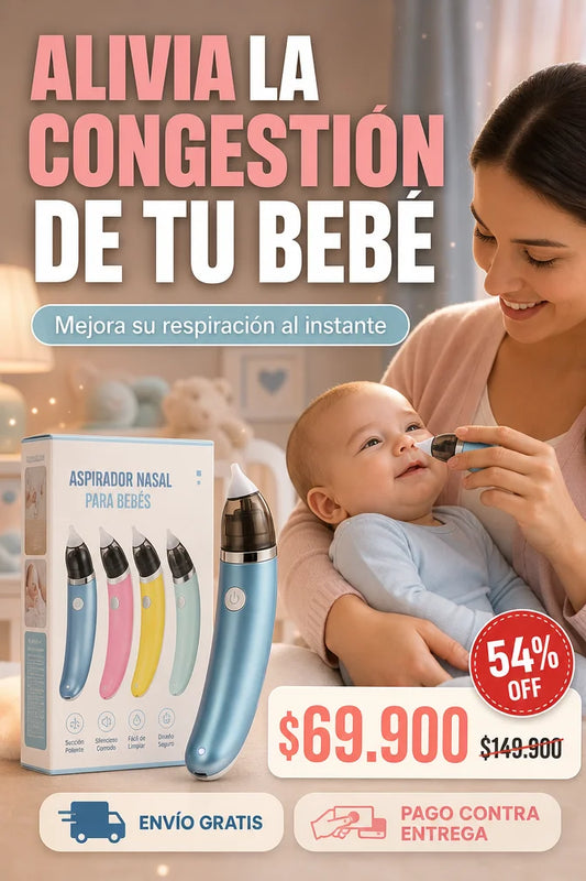 Aspirador Nasal para Bebés